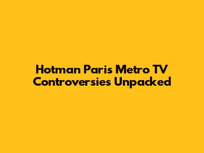 Hotman Paris Metro TV Controversies Unpacked