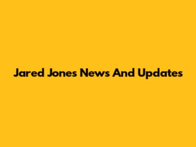 Jared Jones News And Updates