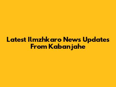 Latest Ilmzhkaro News Updates From Kabanjahe