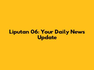 Liputan 06: Your Daily News Update