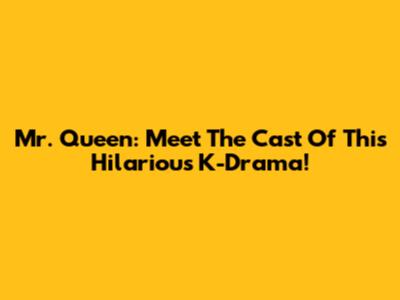 Mr. Queen: Meet The Cast Of This Hilarious K-Drama!