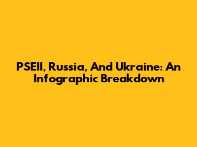 PSEII, Russia, And Ukraine: An Infographic Breakdown