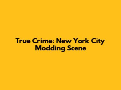 True Crime: New York City Modding Scene